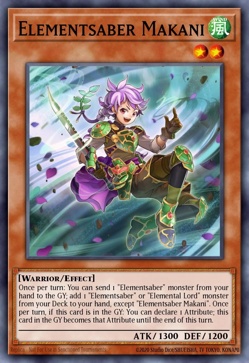 Elementsaber Makani — Flames of Destruction