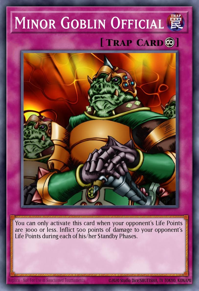 Minor Goblin Official — Dark Beginning 1 Yu-Gi-Oh! card by KAZUKI TAKAHASHI