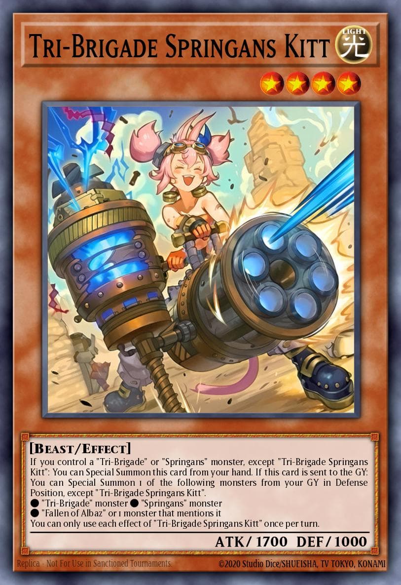 Tri-Brigade Springans Kitt — Burst Protocol