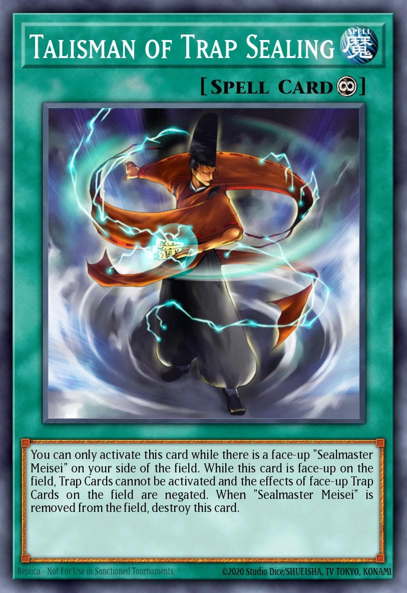 Talisman of Trap Sealing — Ancient Sanctuary