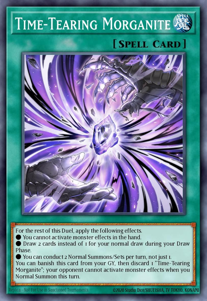 Time-Tearing Morganite — 25th Anniversary Tin: Dueling Mirrors