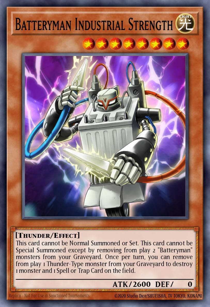 Batteryman Industrial Strength — Light of Destruction