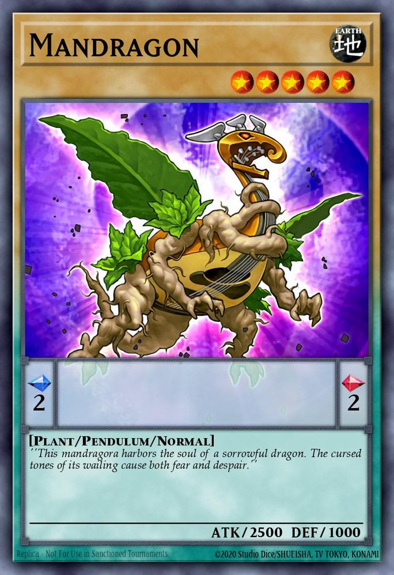 Mandragon — Clash of Rebellions Yu-Gi-Oh! card by Kajiki Sakamoto