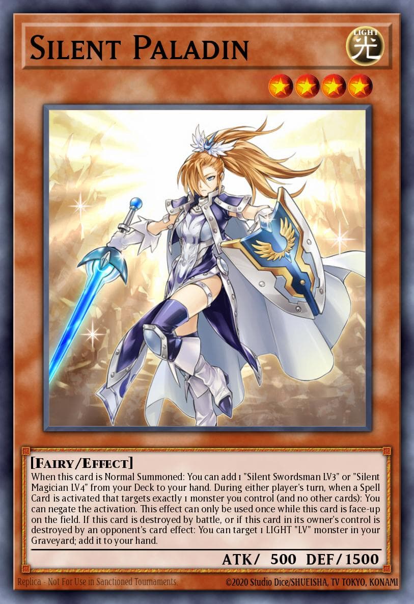 Silent Paladin — Yu-Gi-Oh! card