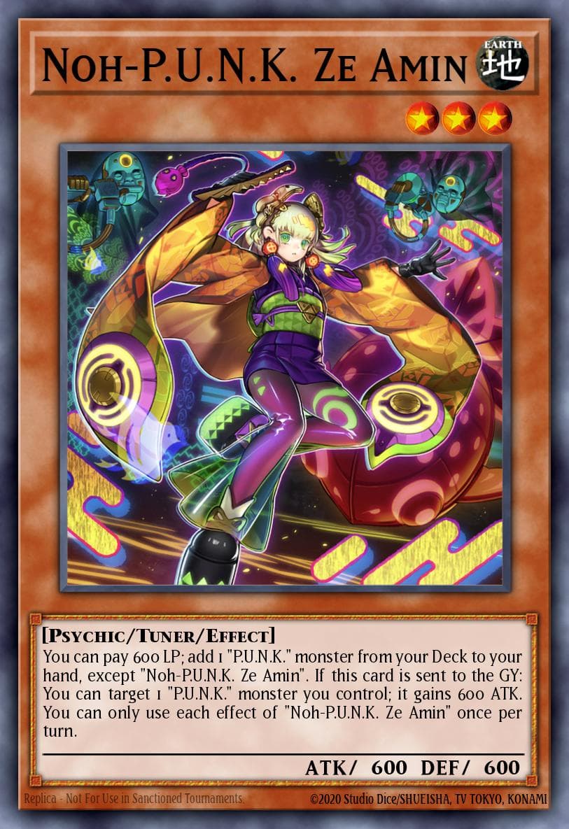 Noh-P.U.N.K. Ze Amin — Battles of Legend: Monster Mayhem
