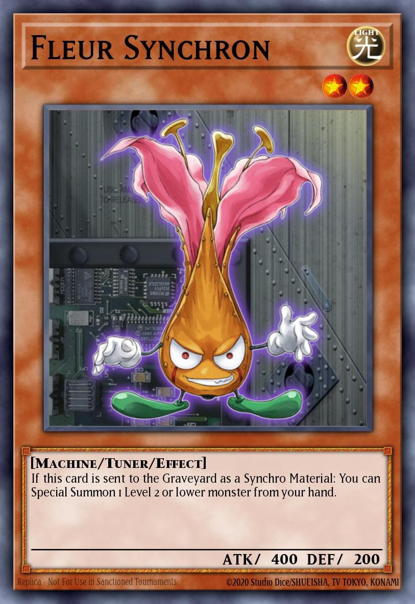 Fleur Synchron — Yu-Gi-Oh! 5D's Tag Force Promotional Cards