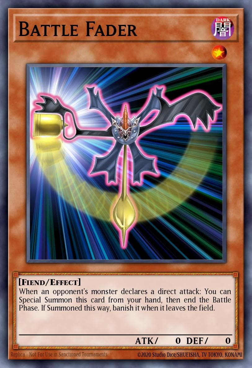 Battle Fader — Yu-Gi-Oh! card