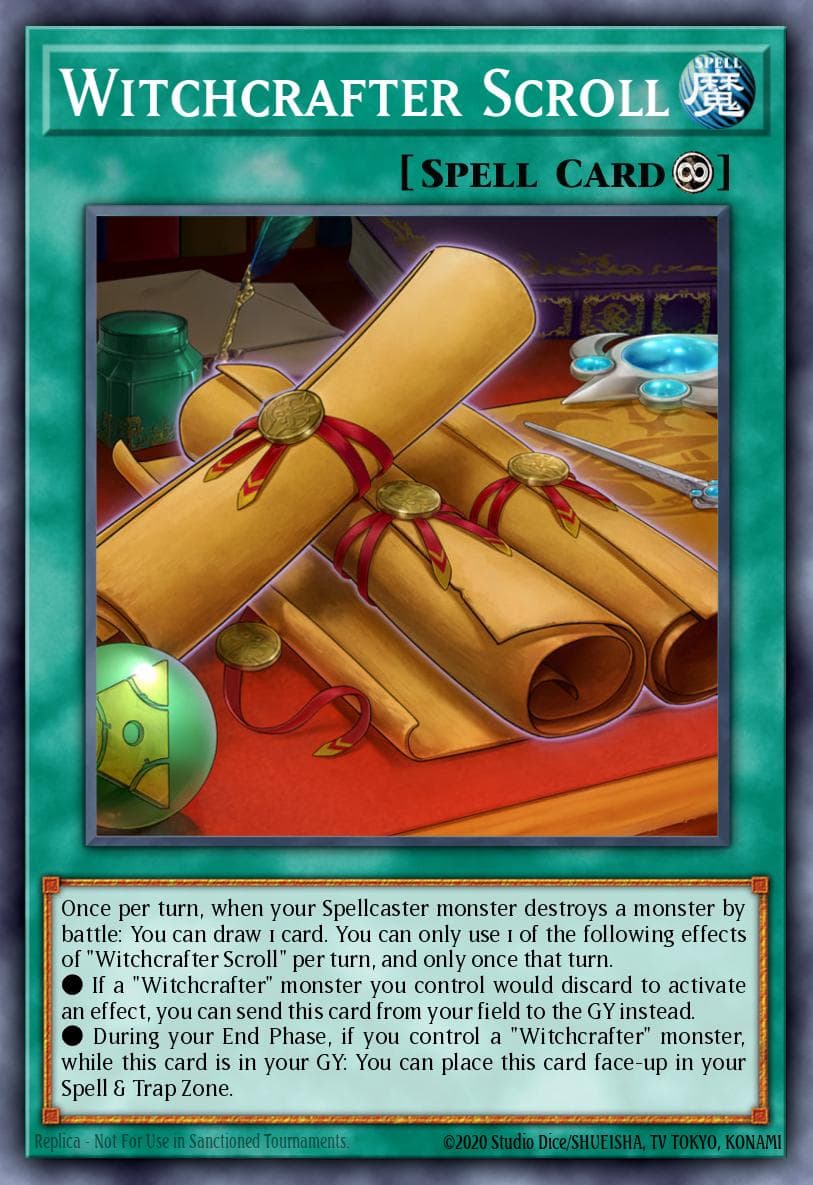Witchcrafter Scroll — The Infinity Chasers