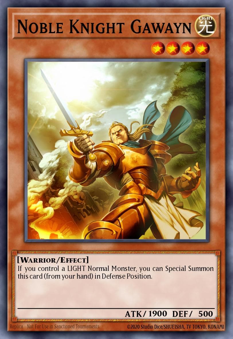 Noble Knight Gawayn — Return of the Duelist