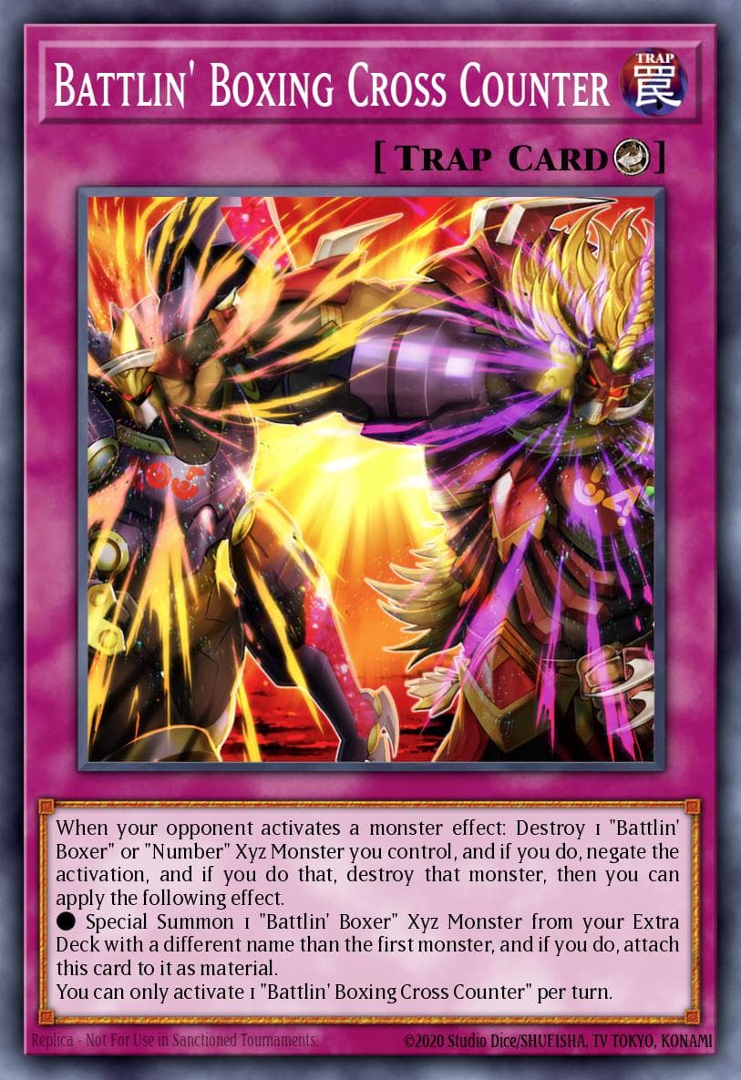 Battlin' Boxing Cross Counter — Legendary Duelists: Soulburning Volcano