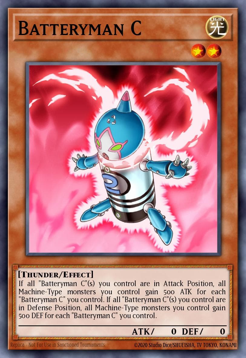 Batteryman C — Dark Revelation Volume 4 Yu-Gi-Oh! card by KAZUKI TAKAHASHI