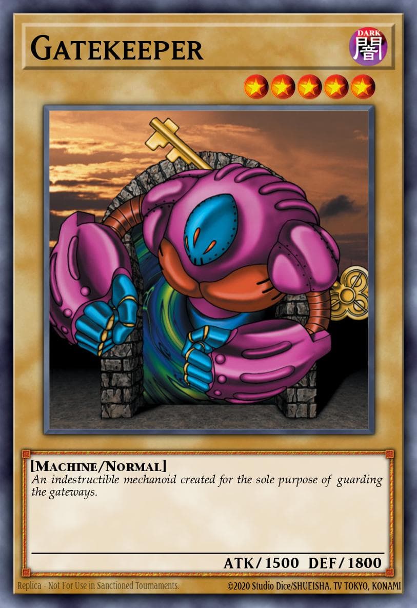 Gatekeeper — Tournament Pack 8 Yu-Gi-Oh! card by KAZUKI TAKAHASHI