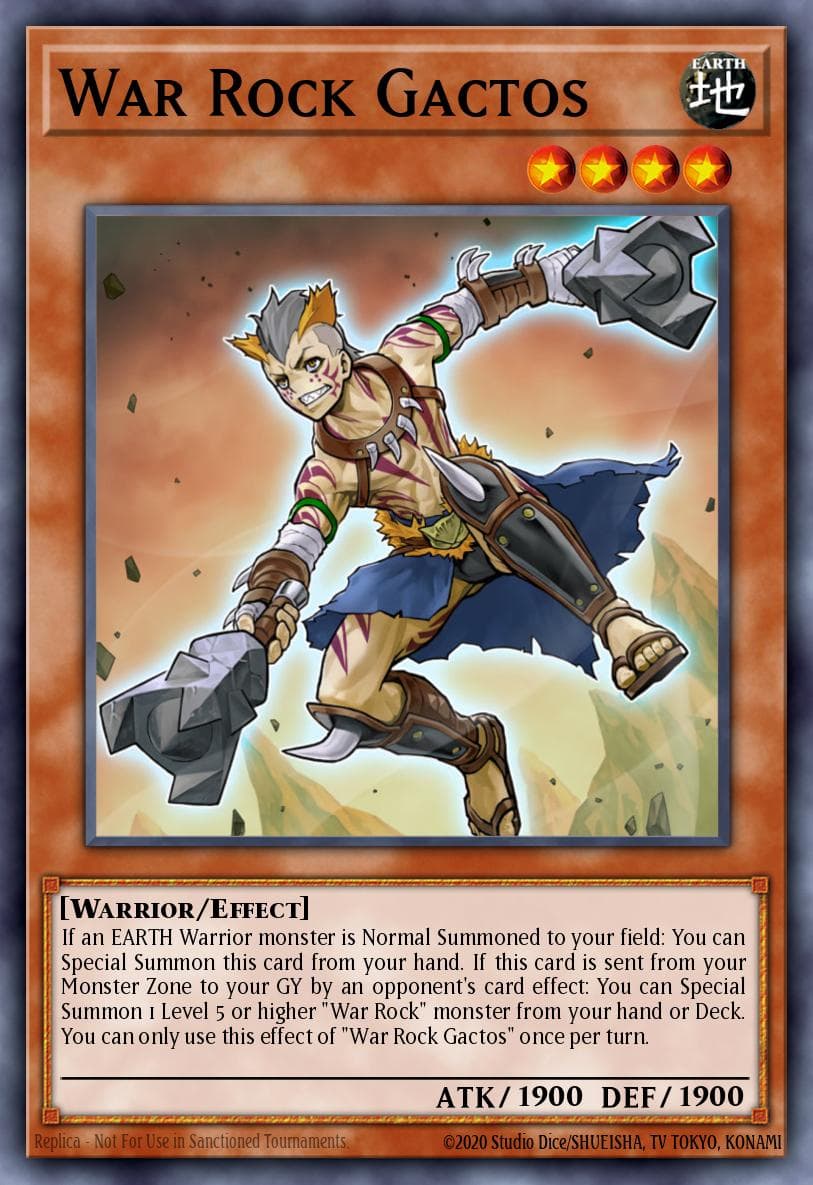 War Rock Gactos — Blazing Vortex