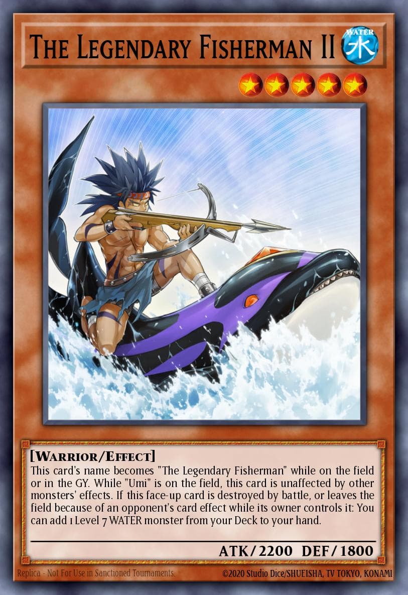 The Legendary Fisherman II — Yu-Gi-Oh! card