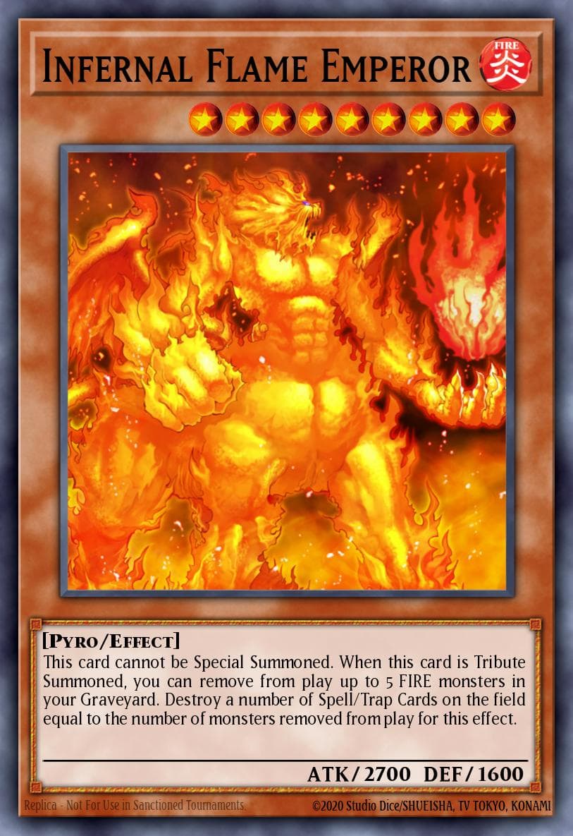 Infernal Flame Emperor — Yu-Gi-Oh! card