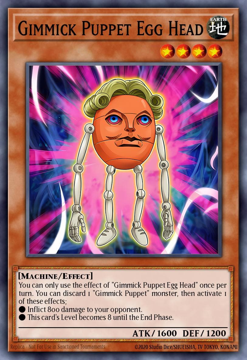 Gimmick Puppet Egg Head — Yu-Gi-Oh! card