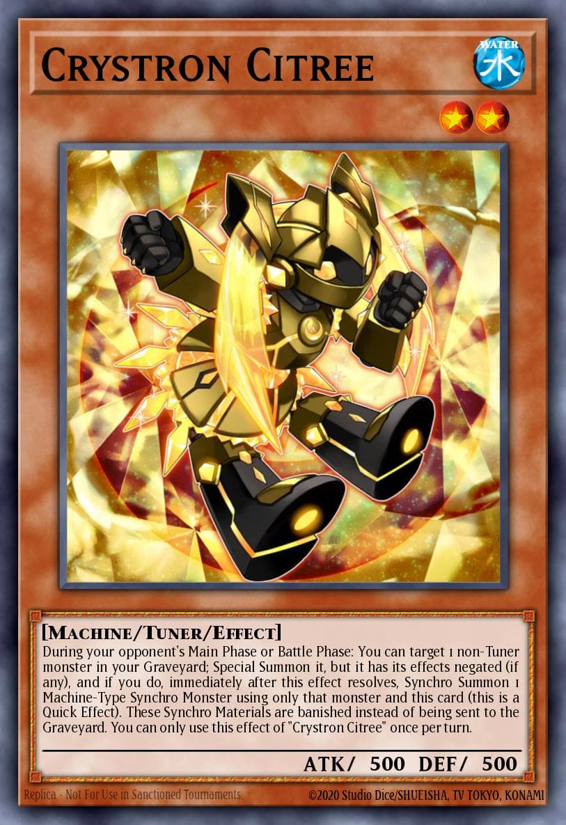 Crystron Citree — Yu-Gi-Oh! card