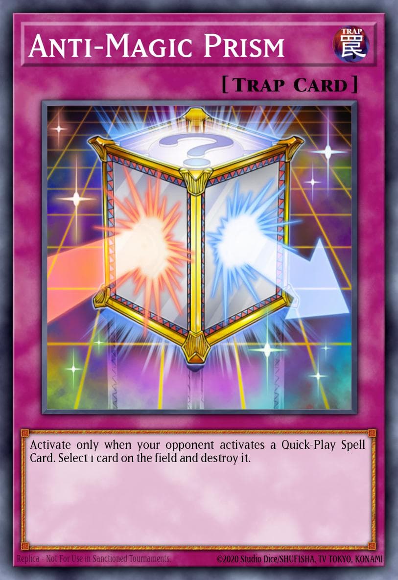 Anti-Magic Prism — Duelist Revolution Yu-Gi-Oh! card by KAZUKI TAKAHASHI