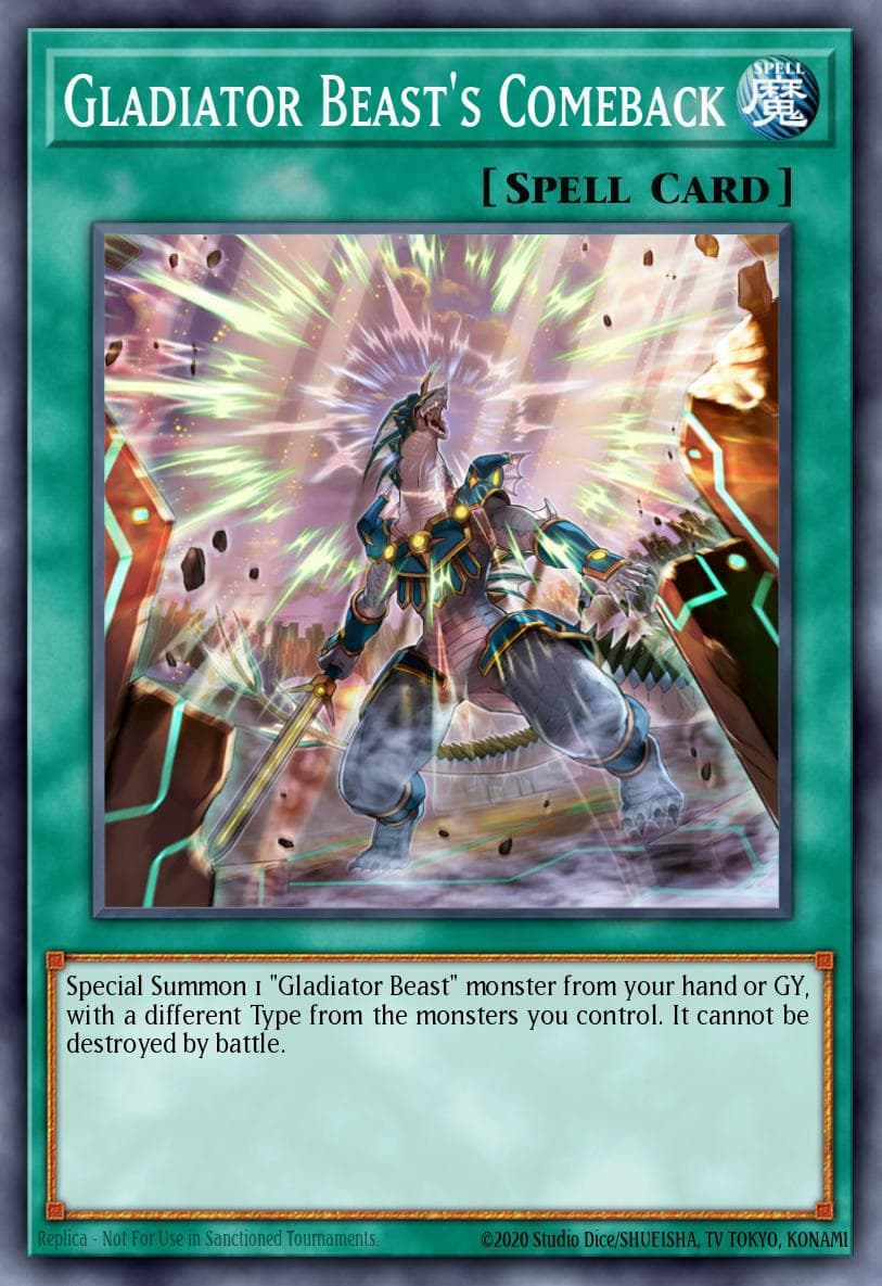 Gladiator Beast's Comeback — 2020 Tin of Lost Memories Mega Pack