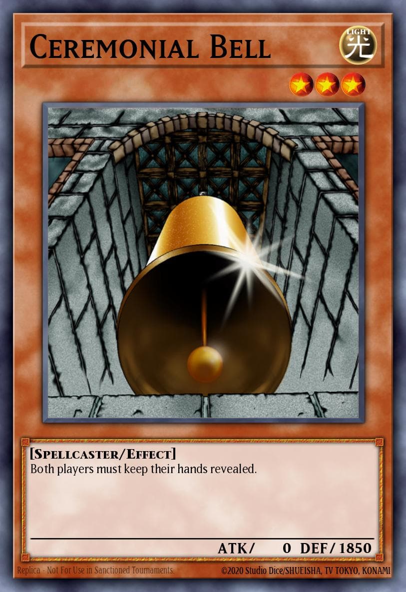 Ceremonial Bell — Dark Beginning 1 Yu-Gi-Oh! card by KAZUKI TAKAHASHI
