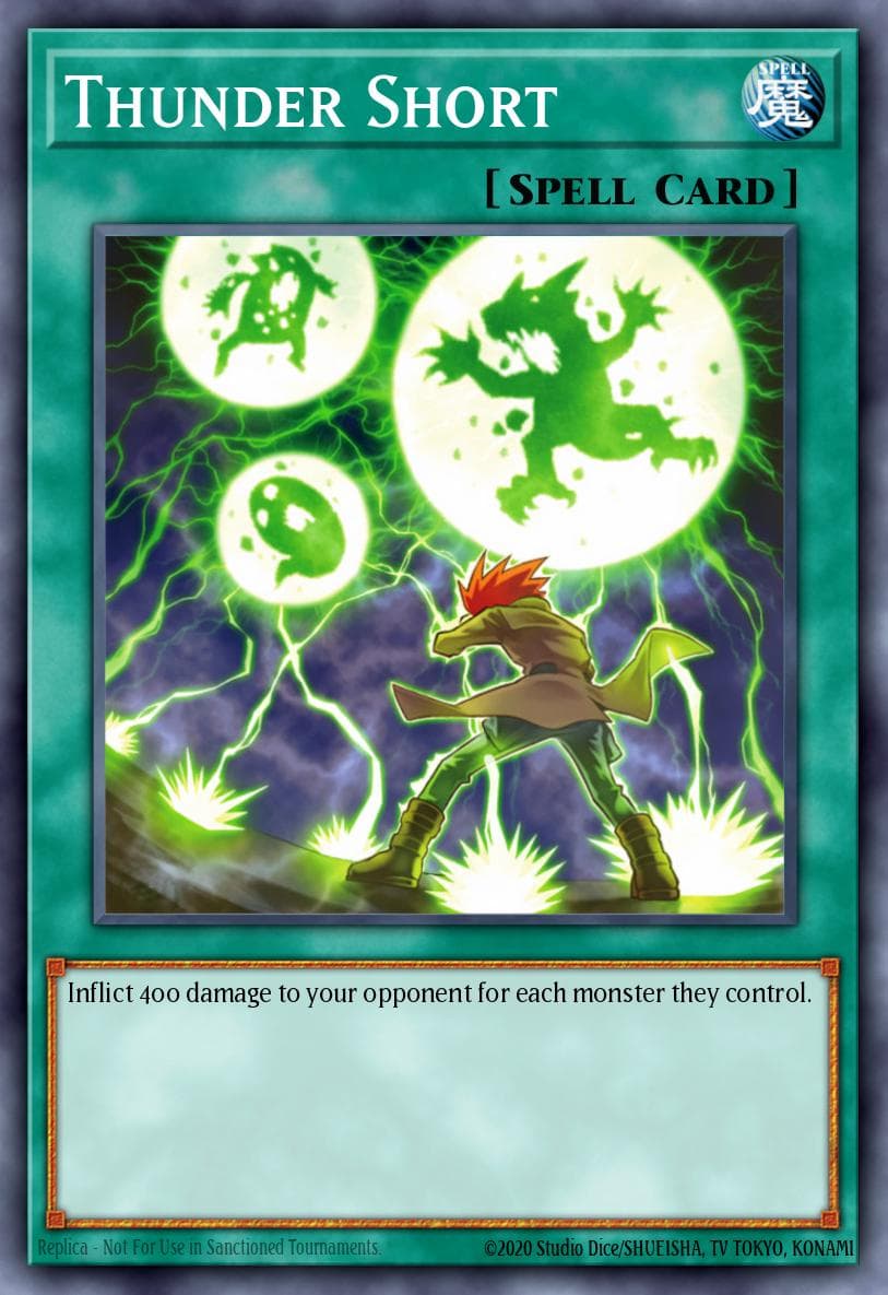Thunder Short — Yu-Gi-Oh! card
