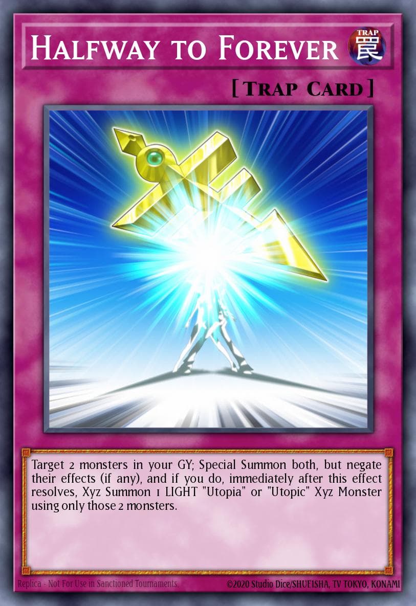 Halfway to Forever — Duelist Saga Yu-Gi-Oh! card by KAZUKI TAKAHASHI