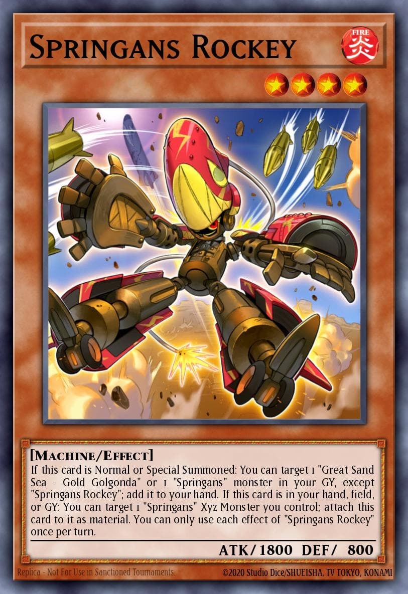 Springans Rockey — Blazing Vortex