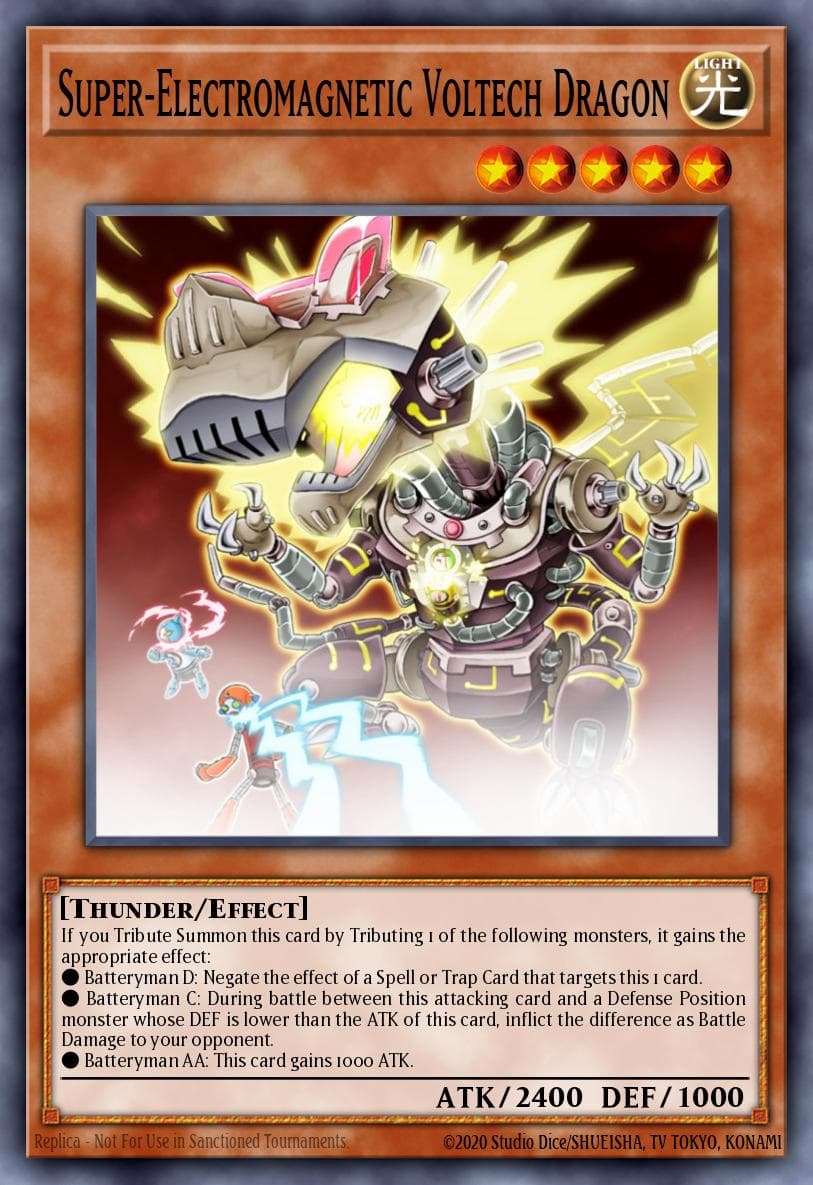 Super-Electromagnetic Voltech Dragon — Champion Pack 6
