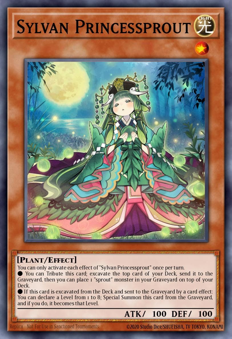 Sylvan Princessprout — Primal Origin Yu-Gi-Oh! card by KAZUKI TAKAHASHI