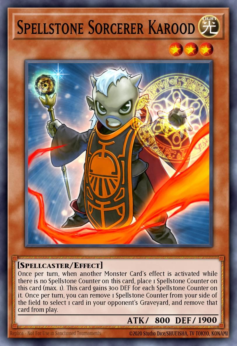 Spellstone Sorcerer Karood — Starstrike Blast