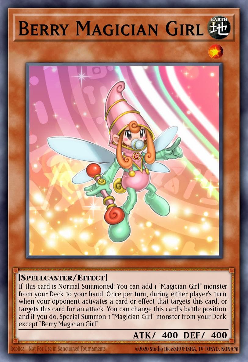 Berry Magician Girl — Yu-Gi-Oh! card