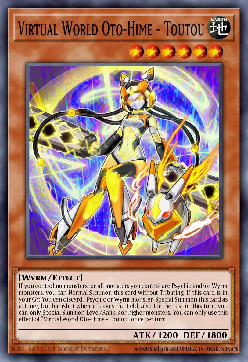 Virtual World Oto-Hime - Toutou — 2022 Tin of the Pharaoh's Gods