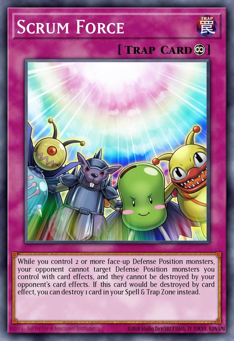 Scrum Force — Dragons of Legend: Unleashed Yu-Gi-Oh! card by KAZUKI TAKAHASHI