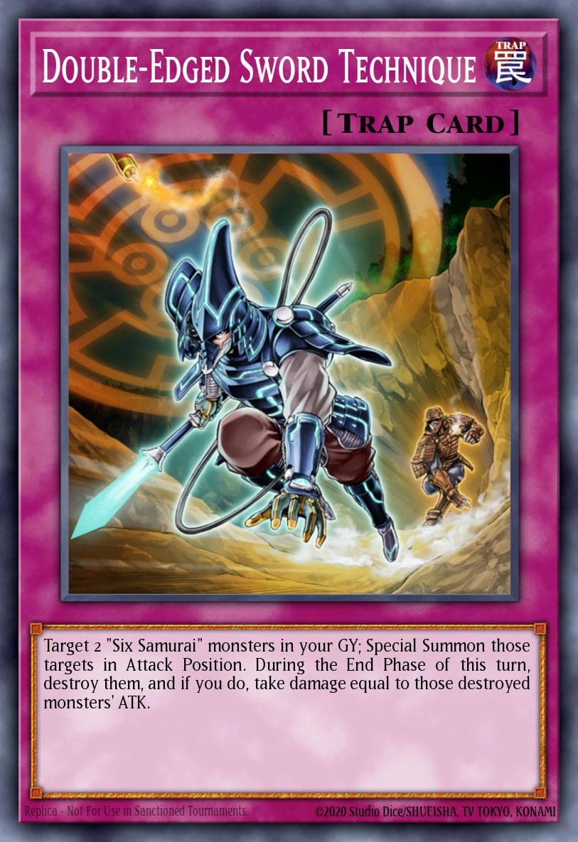 Double-Edged Sword Technique — Ra Yellow Mega Pack Yu-Gi-Oh! card by Katsuhiro Otomo