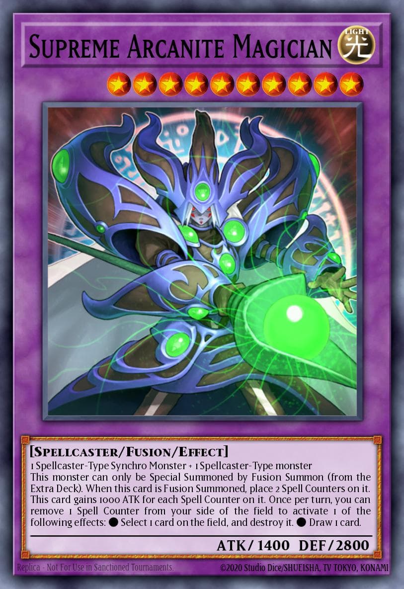 Supreme Arcanite Magician — Starstrike Blast