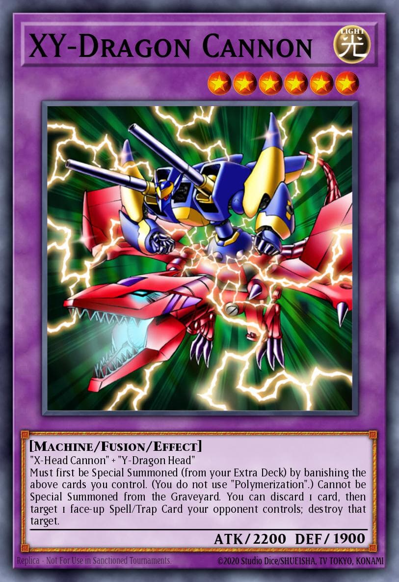 XY-Dragon Cannon — Yu-Gi-Oh! card