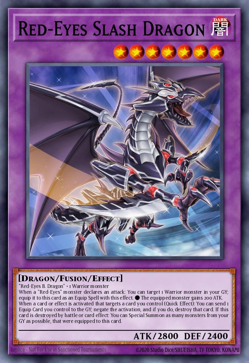 Red-Eyes Slash Dragon — Yu-Gi-Oh! card