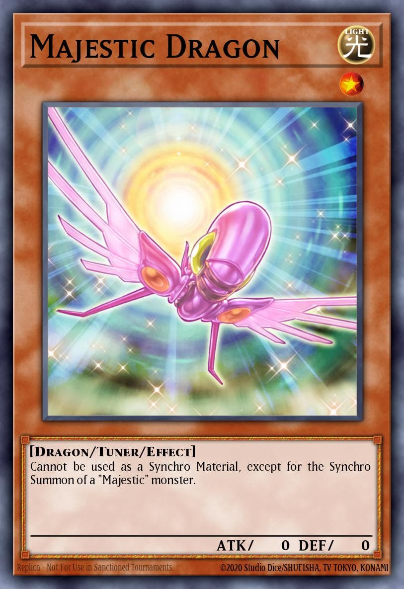 Majestic Dragon — Yu-Gi-Oh! card