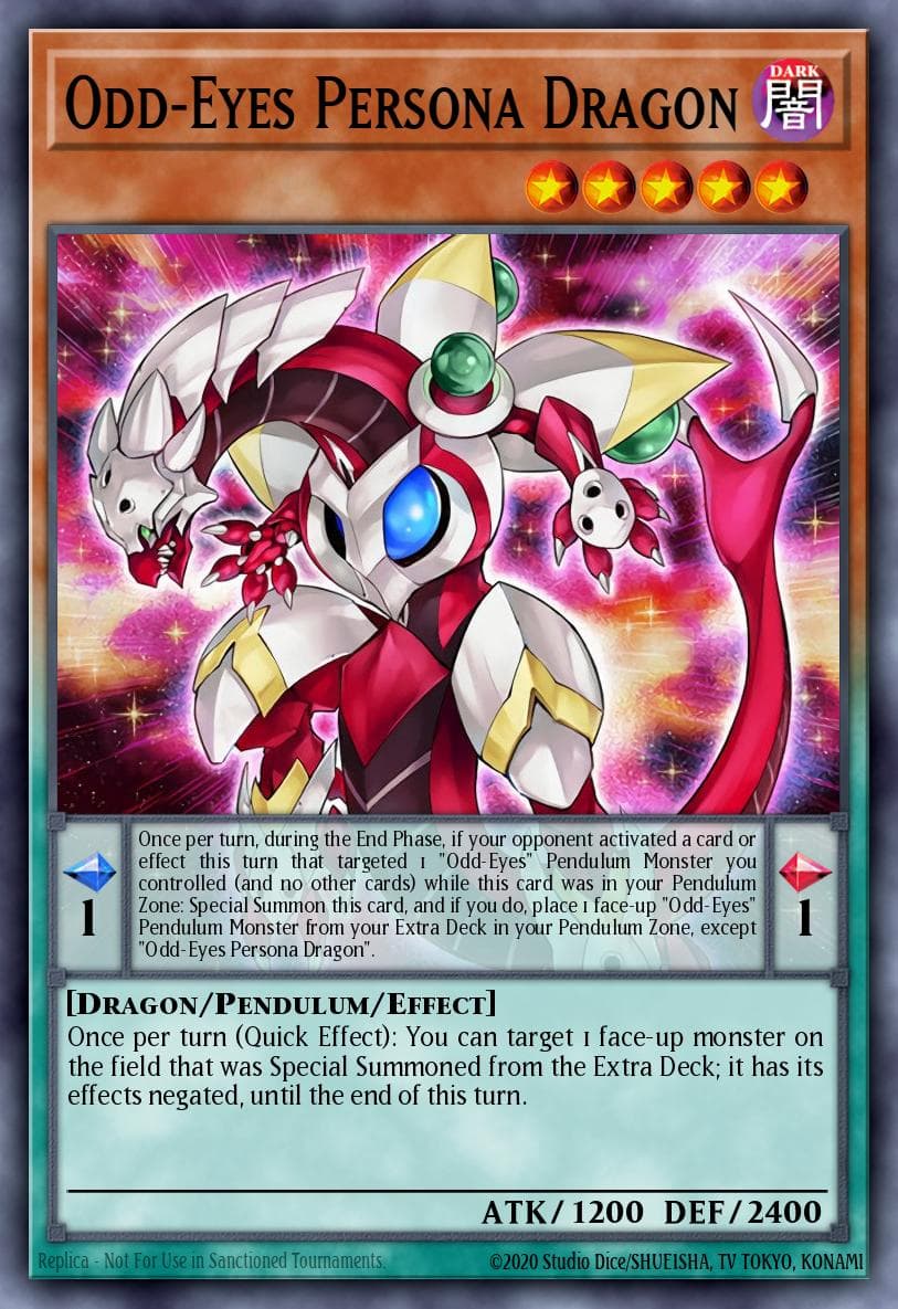Odd-Eyes Persona Dragon — Battles of Legend: Crystal Revenge