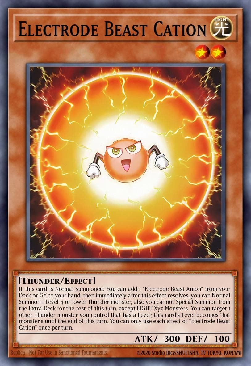 Electrode Beast Cation — Battles of Legend: Terminal Revenge
