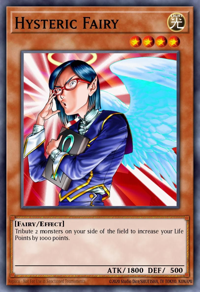 Hysteric Fairy — Labyrinth_of_Nightmare Yu-Gi-Oh! card by KAZUKI TAKAHASHI