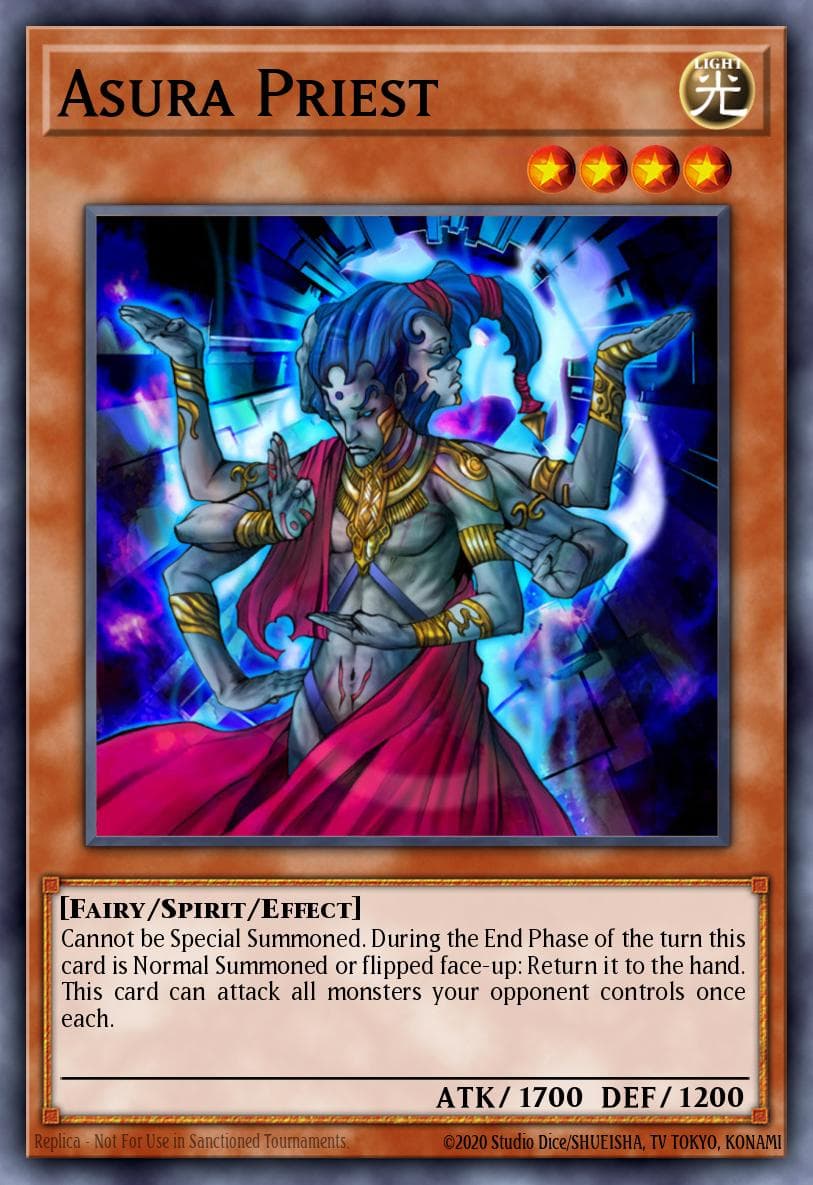 Asura Priest — Speed Duel: Battle City Finals Yu-Gi-Oh! card by Studio Dice