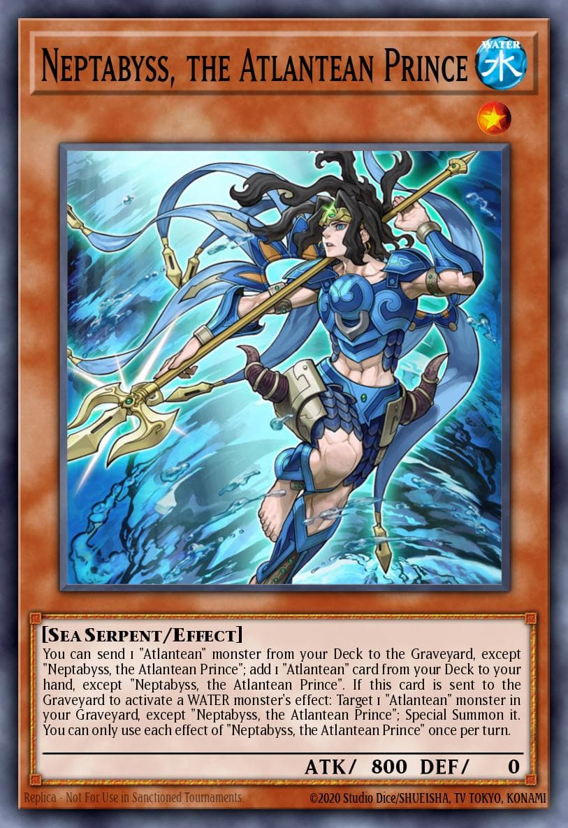 Neptabyss, the Atlantean Prince — 2016 Mega-Tin Mega Pack