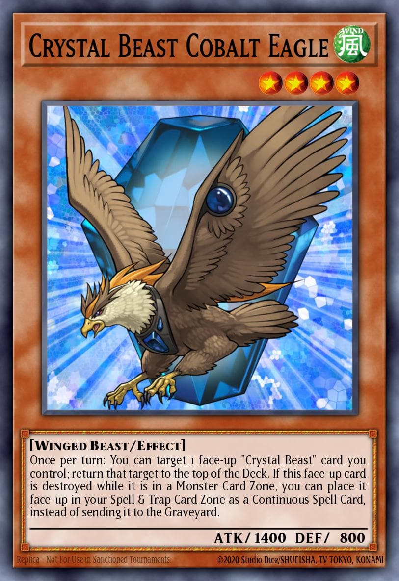 Crystal Beast Cobalt Eagle — Ra Yellow Mega Pack