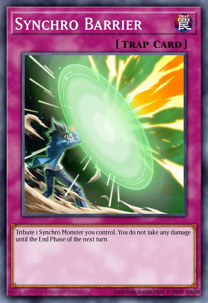 Synchro Barrier — Yu-Gi-Oh! card