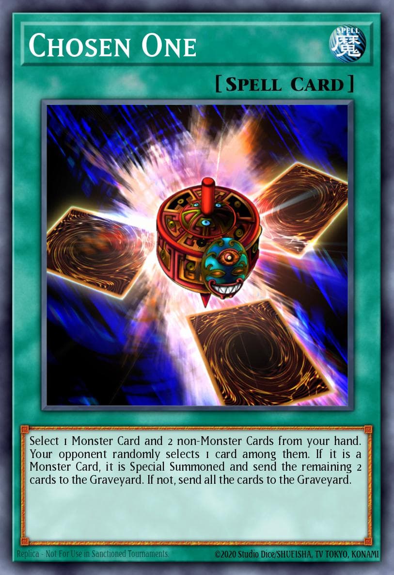 Chosen One — Dark Beginning 1 Yu-Gi-Oh! card by KAZUKI TAKAHASHI