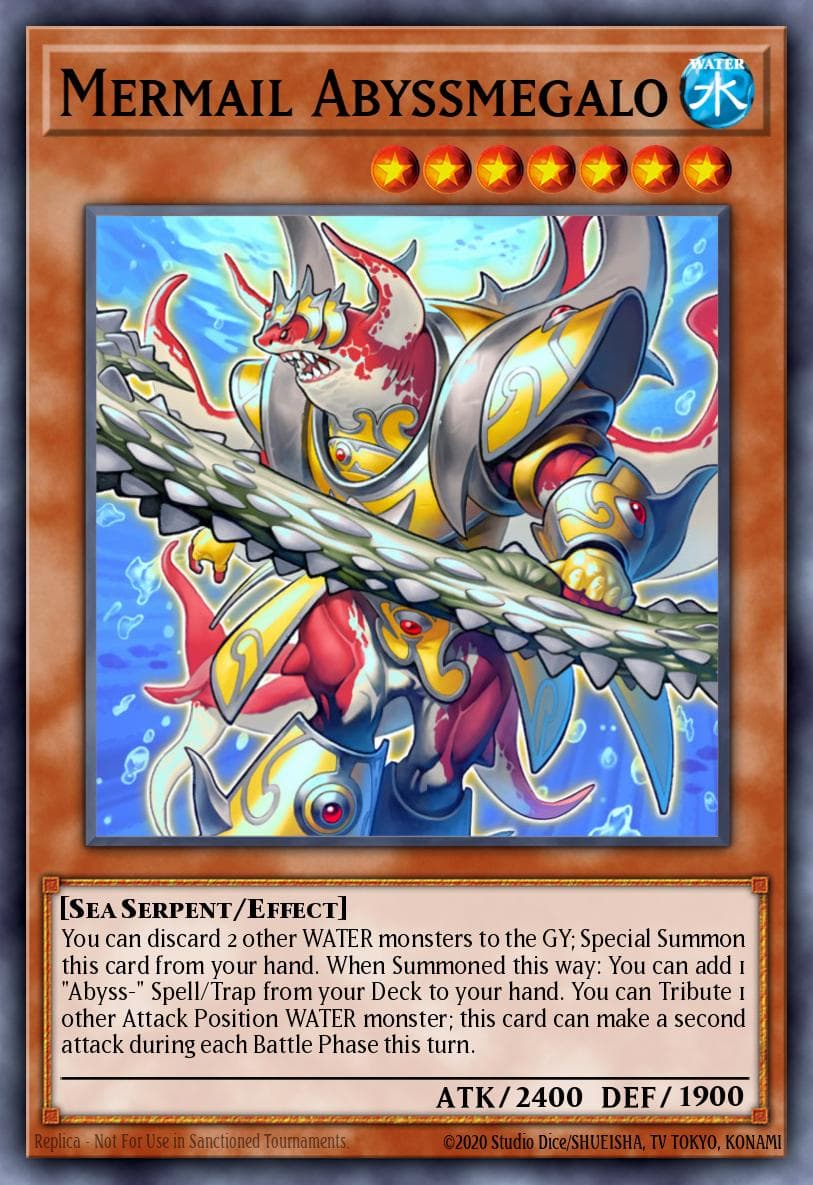 Mermail Abyssmegalo — Yu-Gi-Oh! card