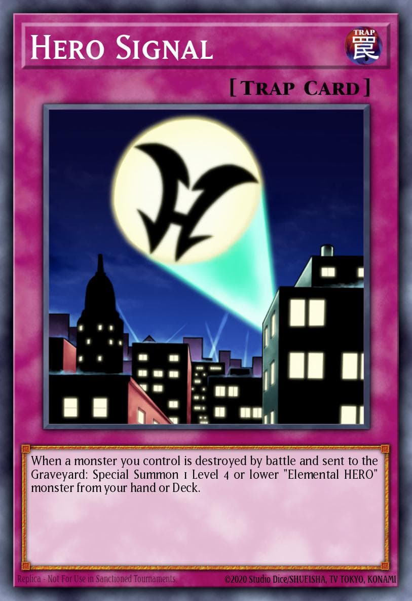 Hero Signal — Ra Yellow Mega Pack Yu-Gi-Oh! card by Kagemaru Himeno
