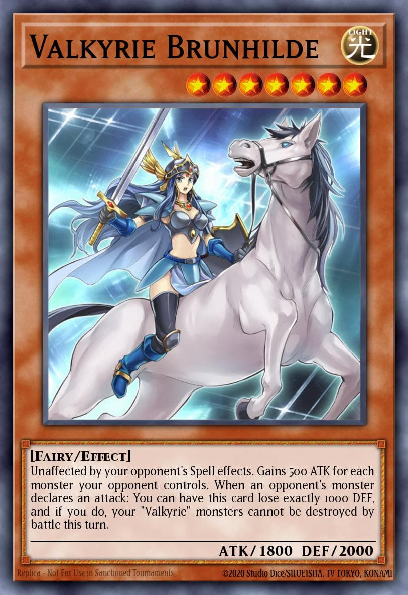 Valkyrie Brunhilde — Yu-Gi-Oh! card