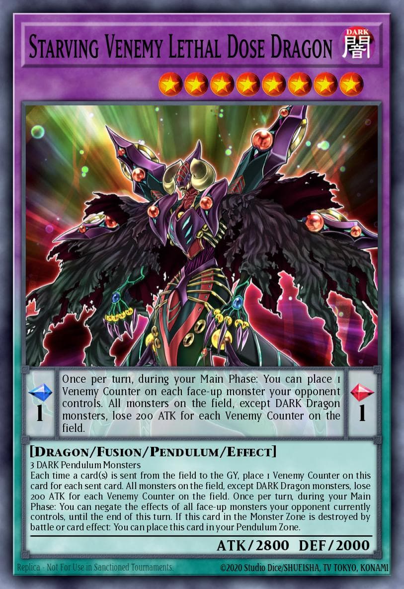 Starving Venemy Lethal Dose Dragon — Duel Overload